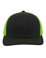 104C-Pacific Headwear-BLACK/ NEON GRN-Pacific Headwear-Headwear-1