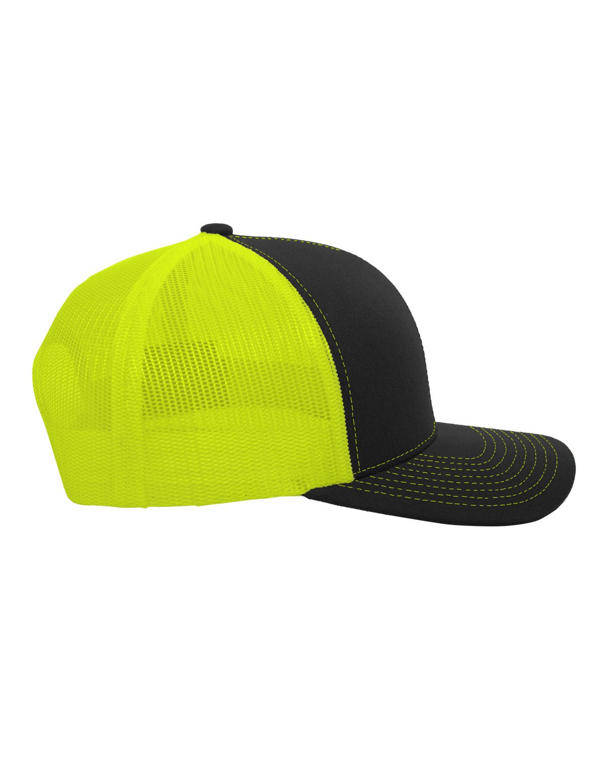 104C-Pacific Headwear-BLACK/ NEON YLLW-Pacific Headwear-Headwear-3