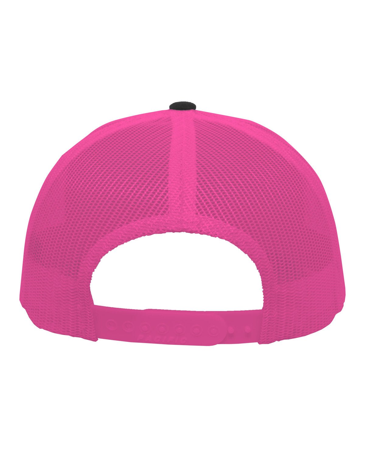 104C-Pacific Headwear-BLACK/ PINK-Pacific Headwear-Headwear-2