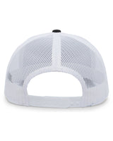 104C-Pacific Headwear-BLACK/ WHITE-Pacific Headwear-Headwear-2