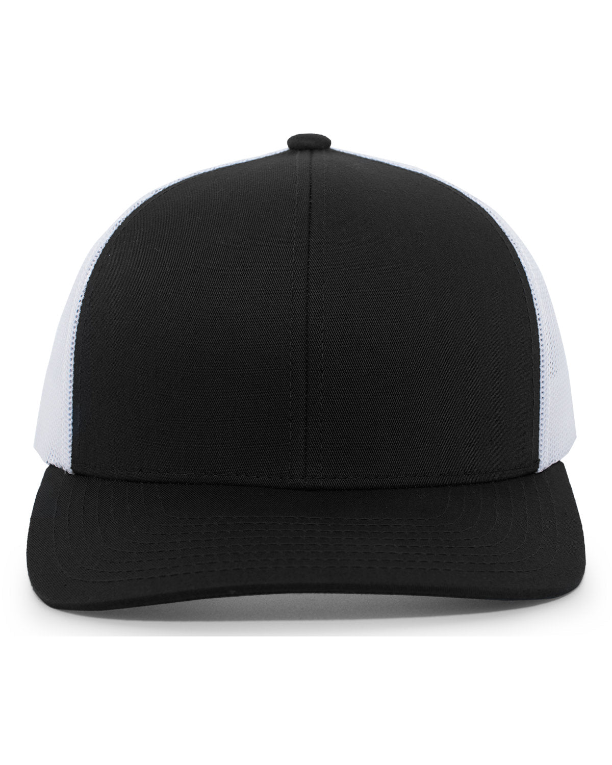 104C-Pacific Headwear-BLACK/ WHITE-Pacific Headwear-Headwear-1