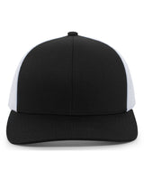 104C-Pacific Headwear-BLACK/ WHITE-Pacific Headwear-Headwear-1