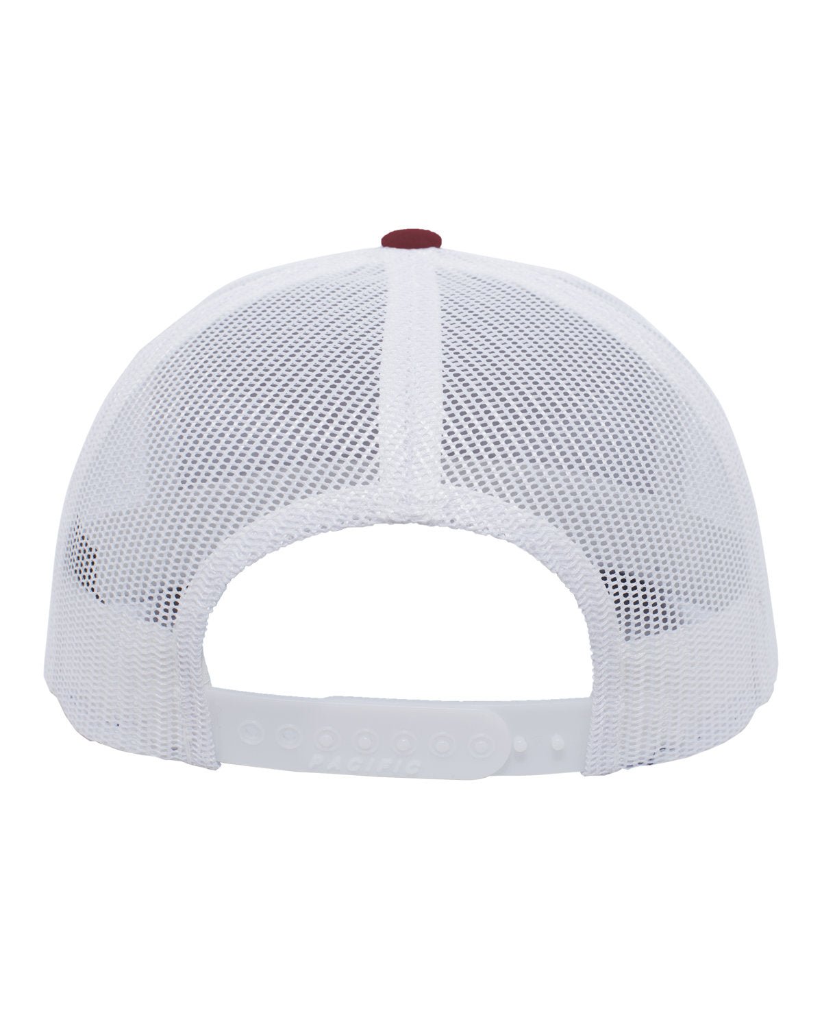 104C-Pacific Headwear-CARDINAL/ WHITE-Pacific Headwear-Headwear-2