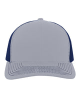 104S-Pacific Headwear-HTHR GREY/ ROYAL-Pacific Headwear-Headwear-1