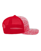 106C-Pacific Headwear-RED HTHR/ RED-Pacific Headwear-Headwear-3