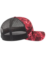 107C-Pacific Headwear-CRIMSON/ LT CHAR-Pacific Headwear-Headwear-3