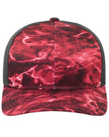 107C-Pacific Headwear-CRIMSON/ LT CHAR-Pacific Headwear-Headwear-1