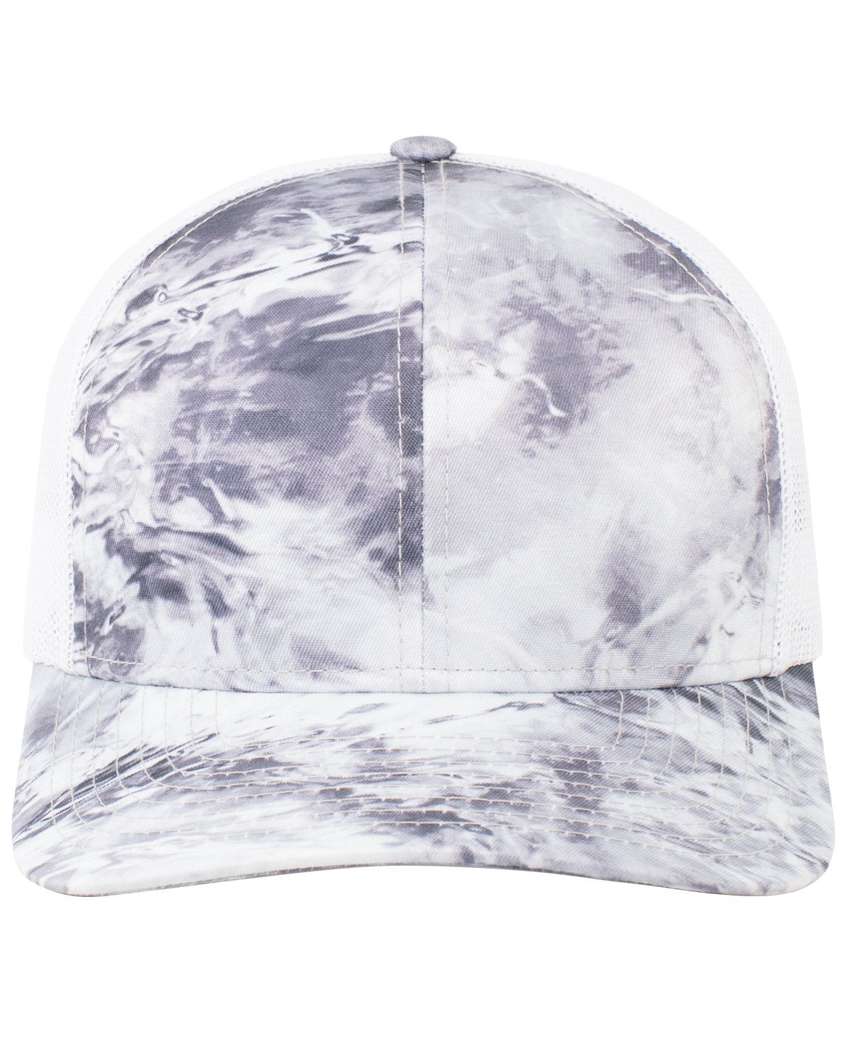 107C-Pacific Headwear-HAILSTONE/ WHITE-Pacific Headwear-Headwear-1