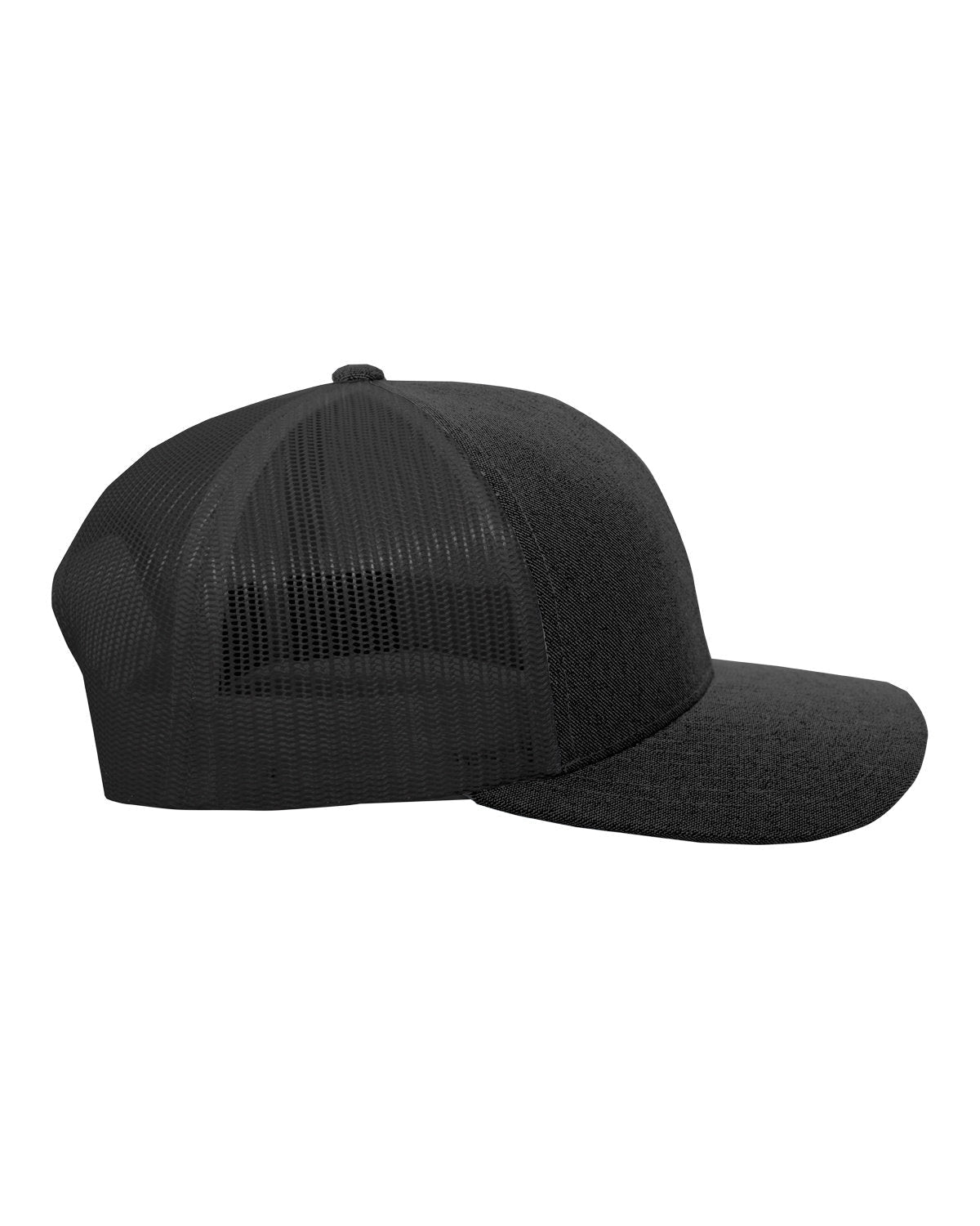 110CPH-Pacific Headwear-BLACK HTHR/ BLK-Pacific Headwear-Headwear-3