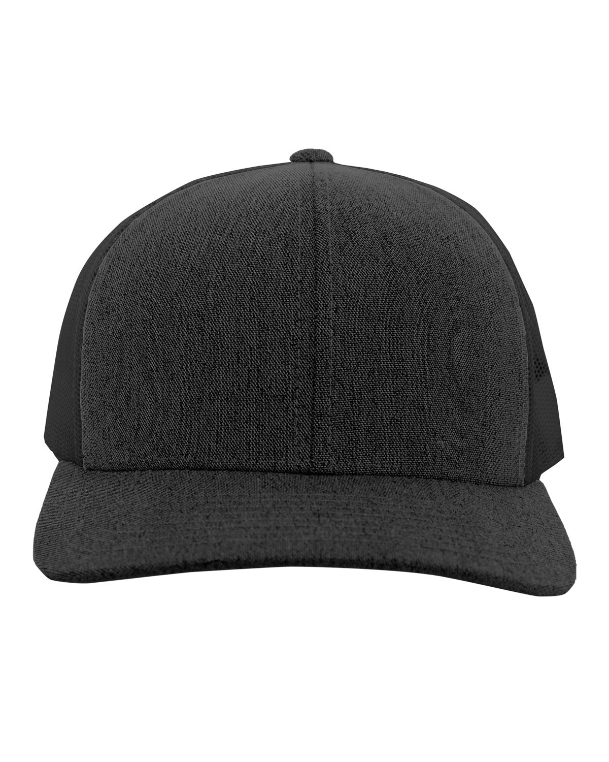 110CPH-Pacific Headwear-BLACK HTHR/ BLK-Pacific Headwear-Headwear-1