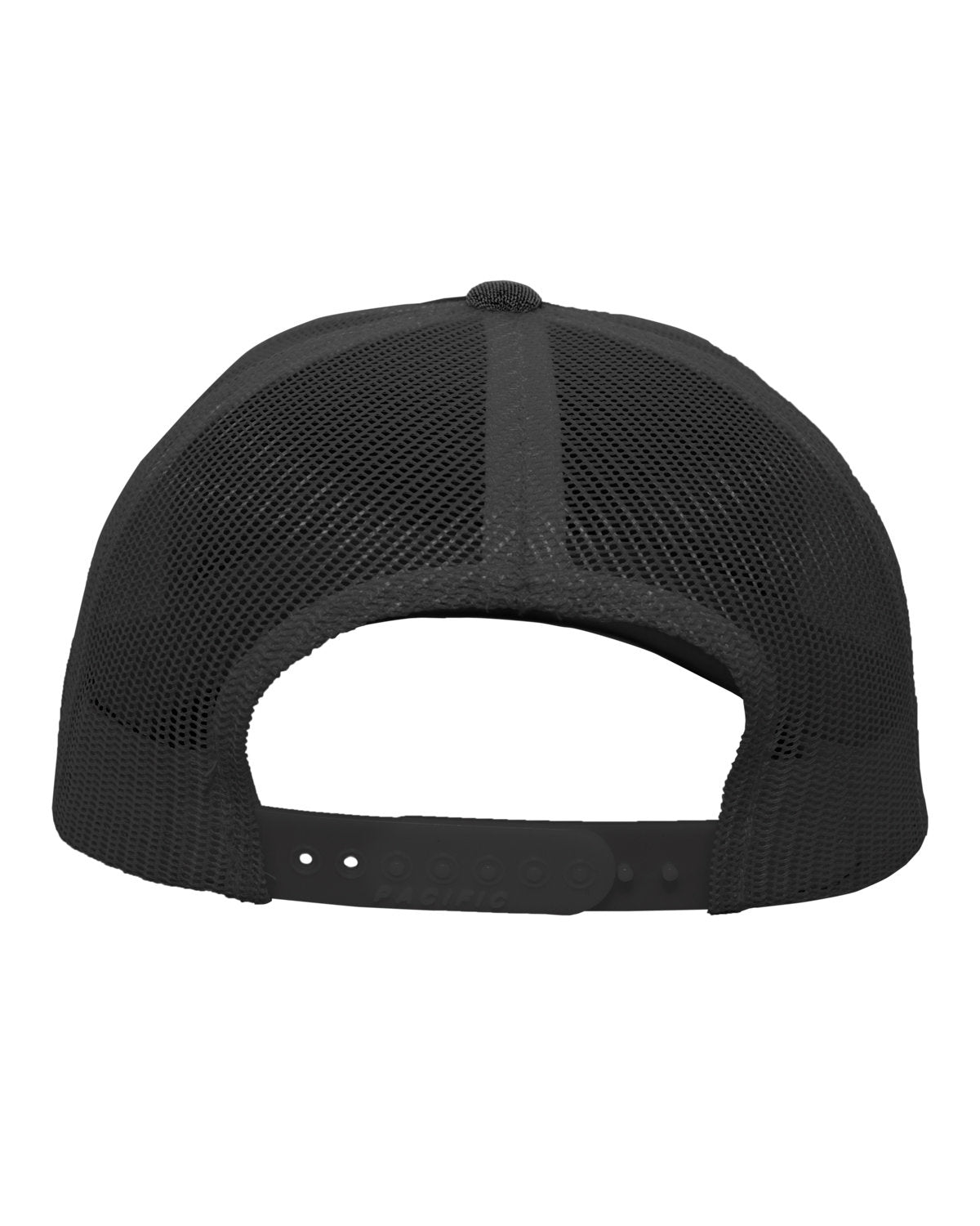 110CPH-Pacific Headwear-BLACK HTHR/ BLK-Pacific Headwear-Headwear-2