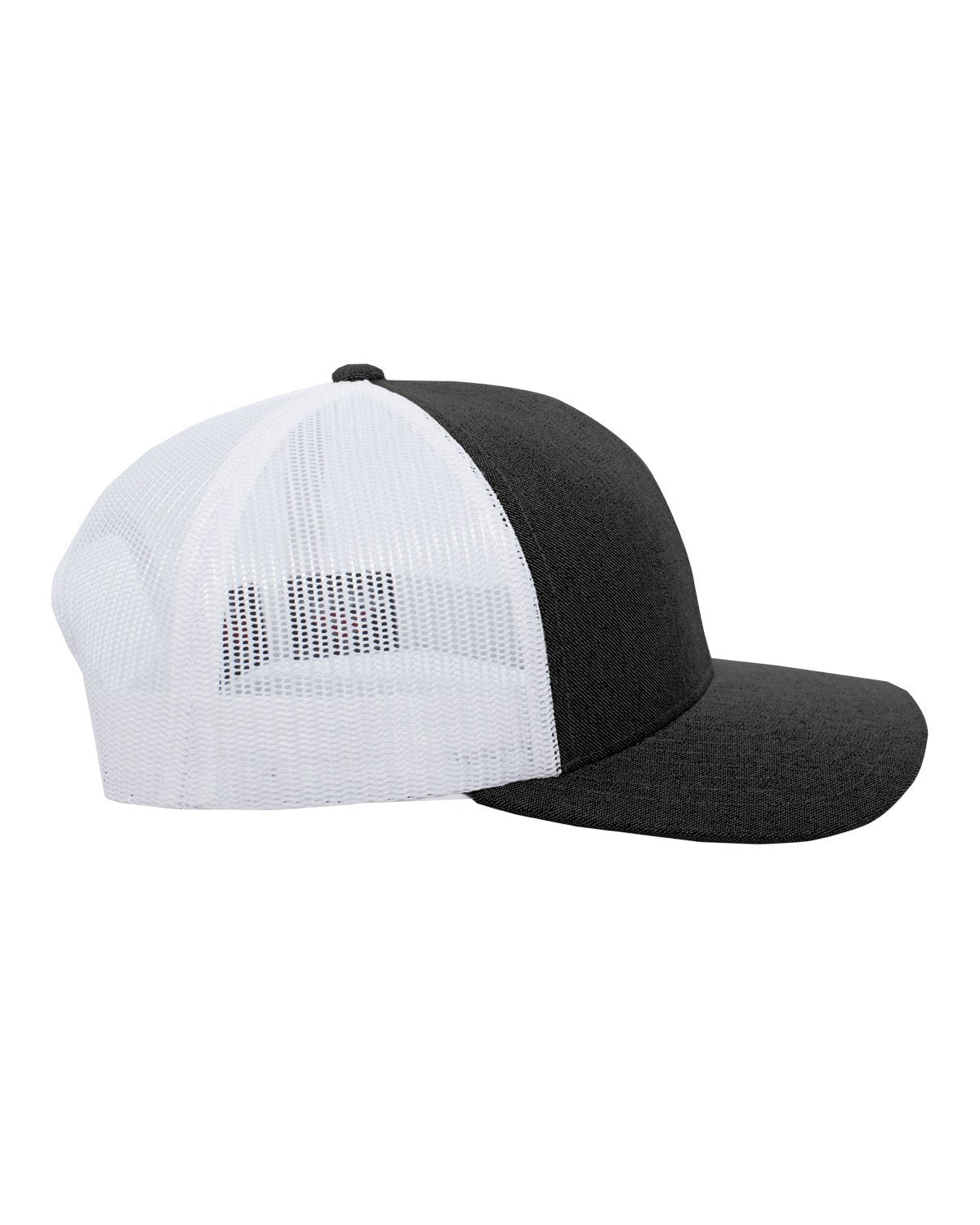 110CPH-Pacific Headwear-BLACK HTHR/ WHT-Pacific Headwear-Headwear-3