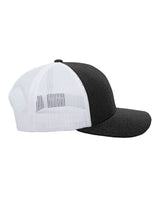 110CPH-Pacific Headwear-BLACK HTHR/ WHT-Pacific Headwear-Headwear-3