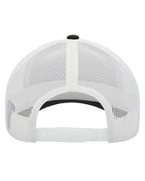 P114-Pacific Headwear-BLK/ WHT/ BLK-Pacific Headwear-Headwear-2