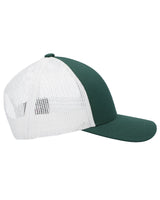 P114-Pacific Headwear-DK GN/ WHT/ D GR-Pacific Headwear-Headwear-3