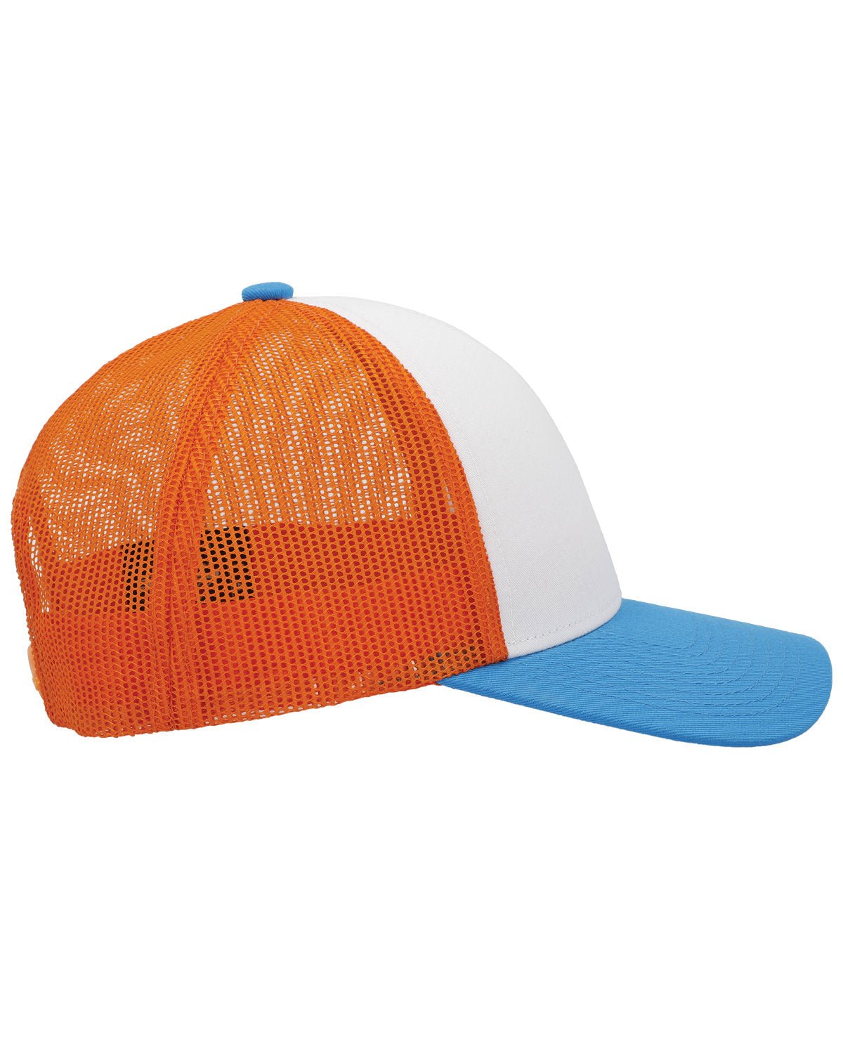 P114-Pacific Headwear-WHT/ N O/ PTR TL-Pacific Headwear-Headwear-3