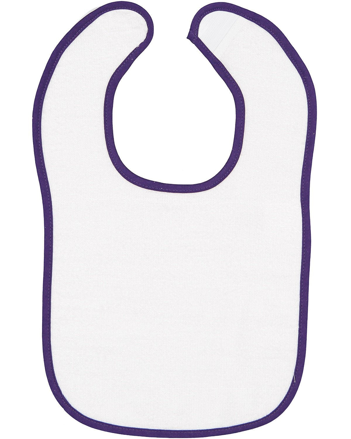 1003-Rabbit Skins-WHITE/ PURPLE-Rabbit Skins-Baby-1