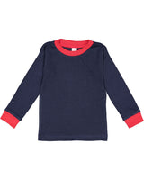 101Z-Rabbit Skins-NAVY/ RED-Rabbit Skins-Baby-1