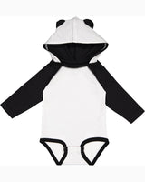 4418-Rabbit Skins-WHITE/ BLACK-Rabbit Skins-Baby-1