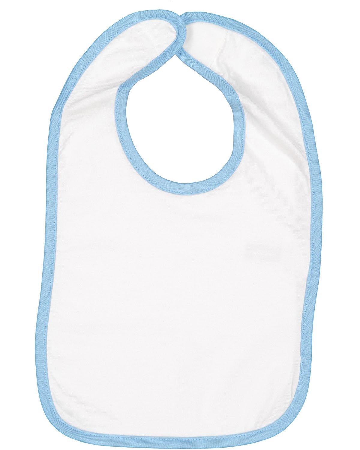 RS1004-Rabbit Skins-WHITE/ LT BLUE-Rabbit Skins-Baby-1