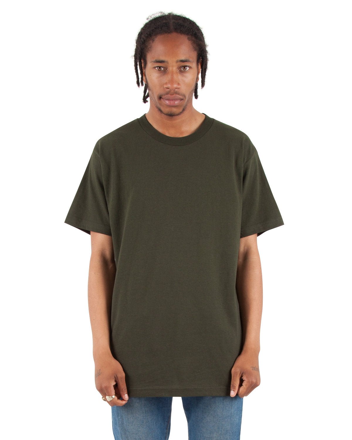 SHASS-Shaka Wear Drop Ship-HUNTER GREEN-Shaka Wear Drop Ship-T-Shirts-1