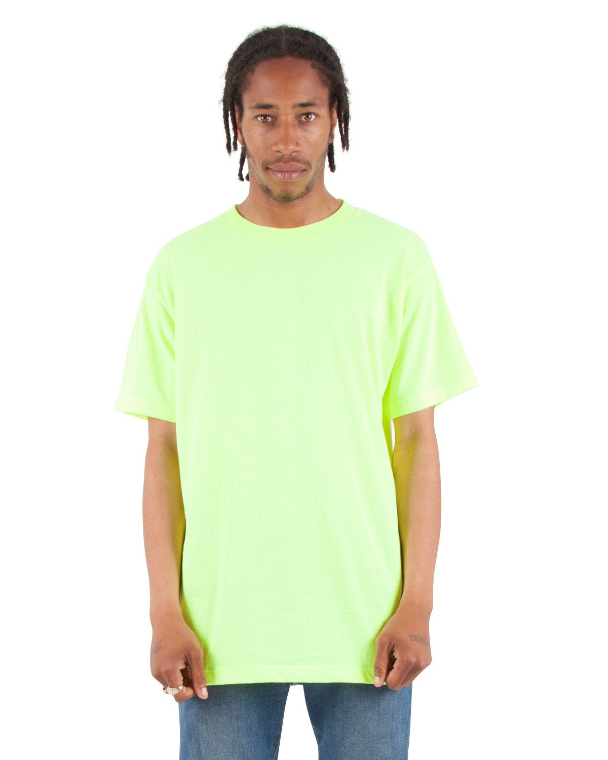 SHASS-Shaka Wear Drop Ship-SAFETY GREEN-Shaka Wear Drop Ship-T-Shirts-1