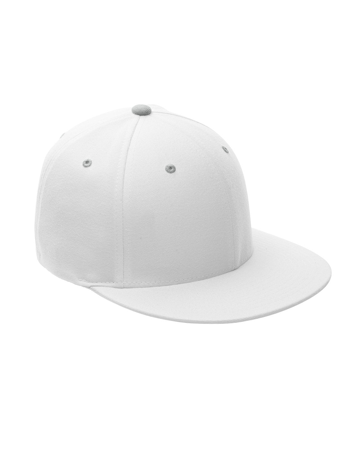 ATB101-Team 365-WHITE/ SP SILVER-Team 365-Headwear-1