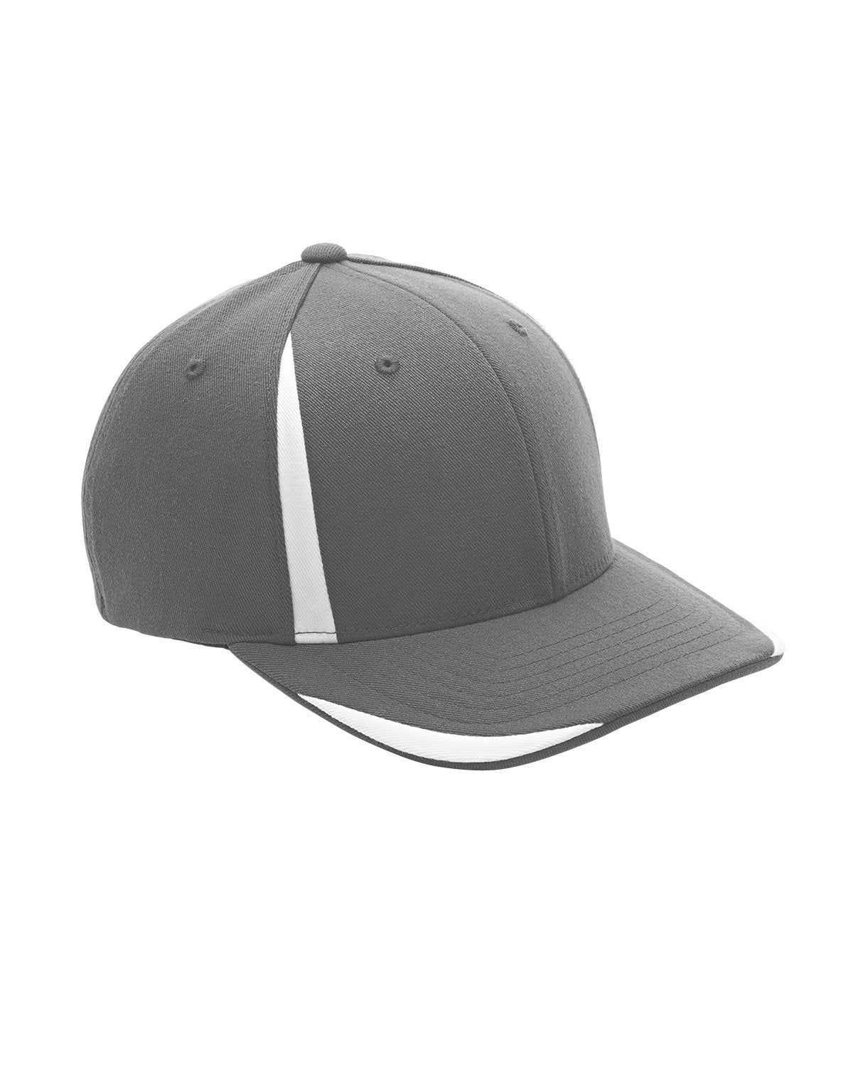 ATB102-Team 365-SP GRAPHITE/ WHT-Team 365-Headwear-1