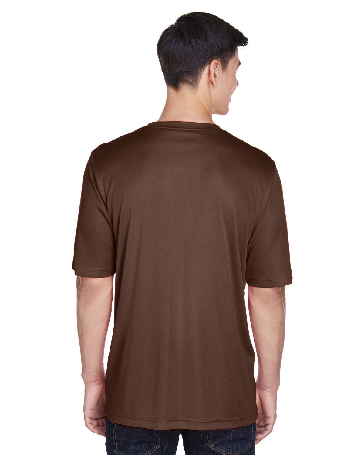 TT11-Team 365-SPORT DARK BROWN-Team 365-T-Shirts-2