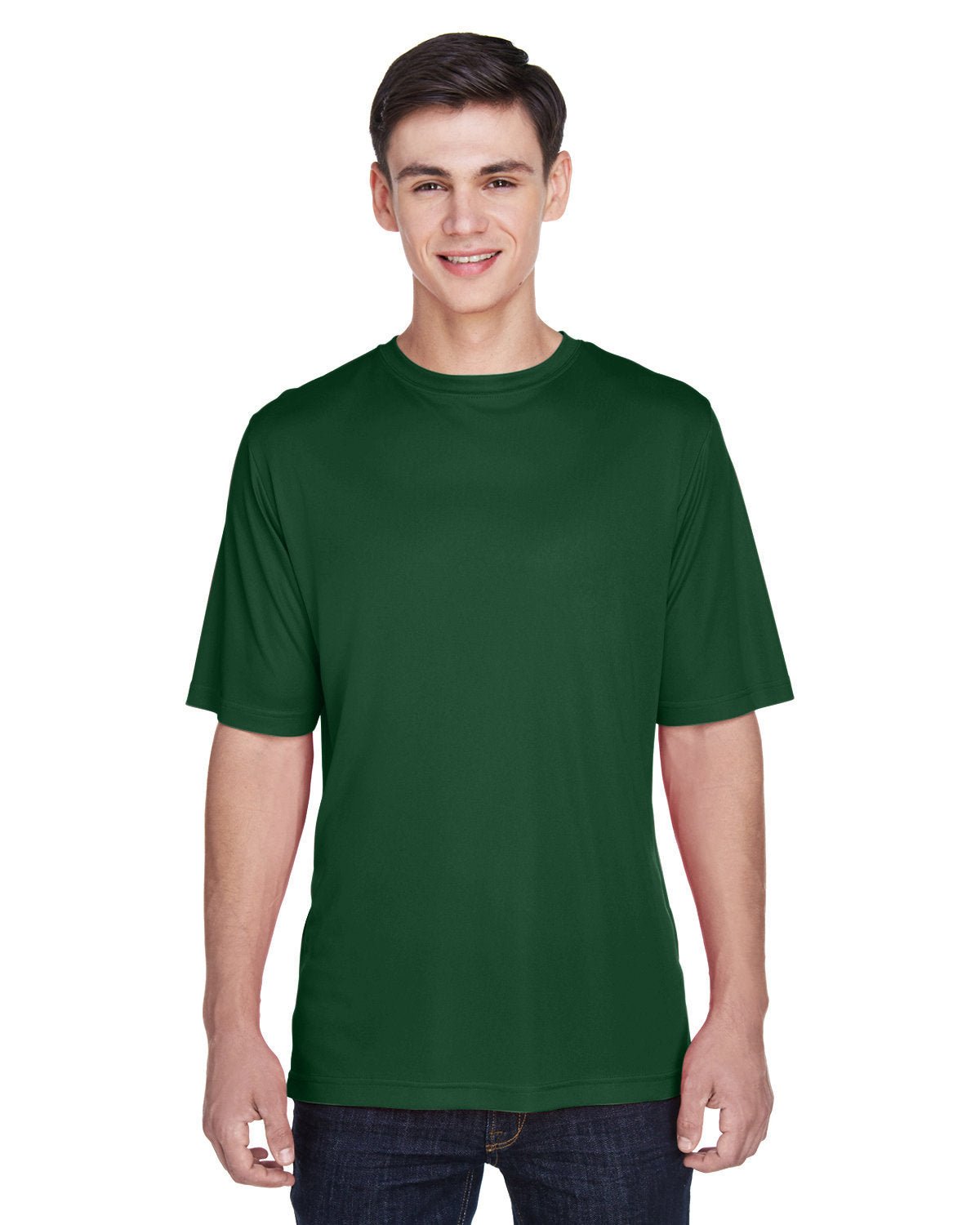 TT11-Team 365-SPORT DARK GREEN-Team 365-T-Shirts-1