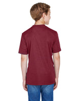 TT11HY-Team 365-SP MAROON HTHR-Team 365-T-Shirts-2