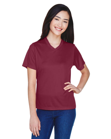 TT11W-Team 365-SPORT MAROON-Team 365-T-Shirts-1