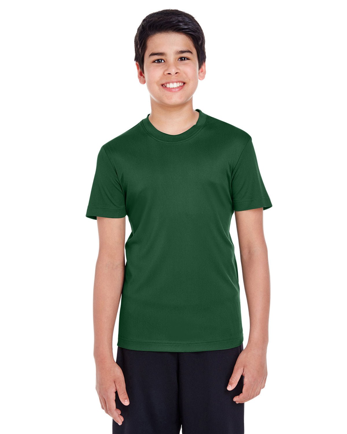 TT11Y-Team 365-SPORT DARK GREEN-Team 365-T-Shirts-1