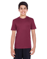 TT11Y-Team 365-SPORT DRK MAROON-Team 365-T-Shirts-1