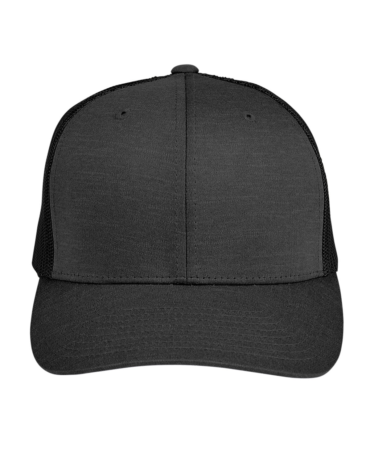 TT802-Team 365-BLK HTHR/ BLACK-Team 365-Headwear-1