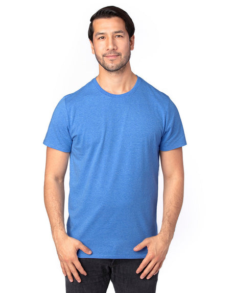 100A-Threadfast Apparel-ROYAL HEATHER-Threadfast Apparel-T-Shirts-1