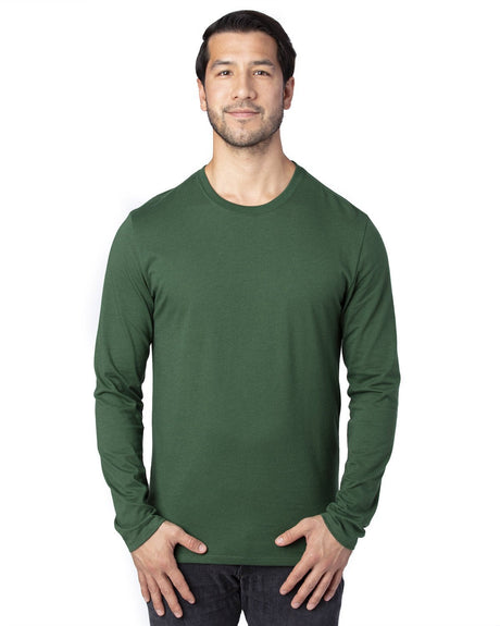 100LS-Threadfast Apparel-FOREST GREEN-Threadfast Apparel-T-Shirts-1