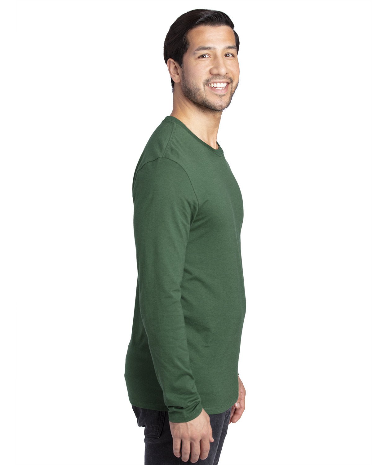 100LS-Threadfast Apparel-FOREST GREEN-Threadfast Apparel-T-Shirts-3