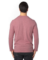 100LS-Threadfast Apparel-MAROON HEATHER-Threadfast Apparel-T-Shirts-2