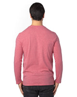 100LS-Threadfast Apparel-RED HEATHER-Threadfast Apparel-T-Shirts-2