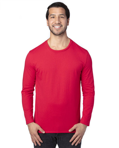 100LS-Threadfast Apparel-RED-Threadfast Apparel-T-Shirts-1