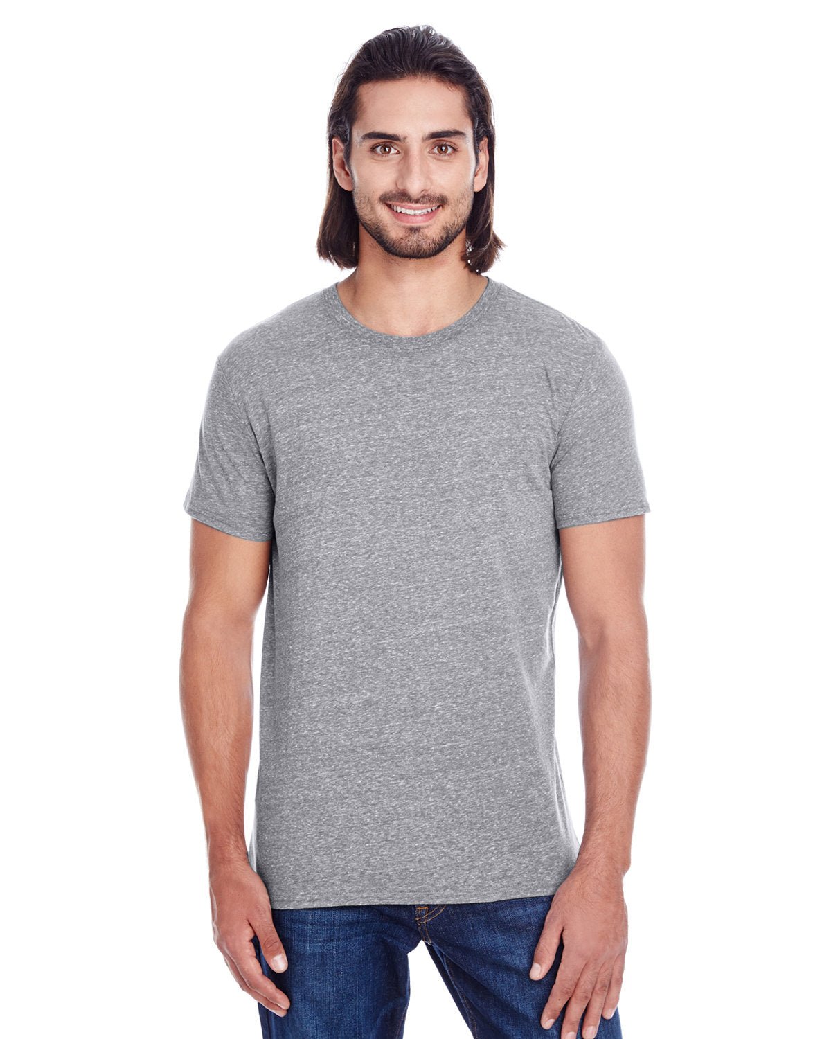 102A-Threadfast Apparel-GREY TRIBLEND-Threadfast Apparel-T-Shirts-1