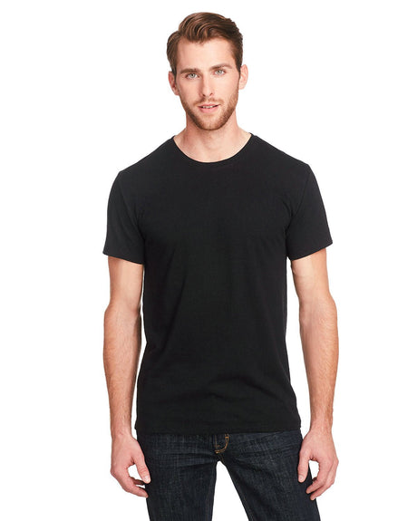 102A-Threadfast Apparel-SOLID BLK TRBLND-Threadfast Apparel-T-Shirts-1