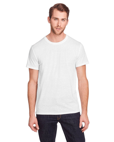 102A-Threadfast Apparel-SOLID WHT TRBLND-Threadfast Apparel-T-Shirts-1