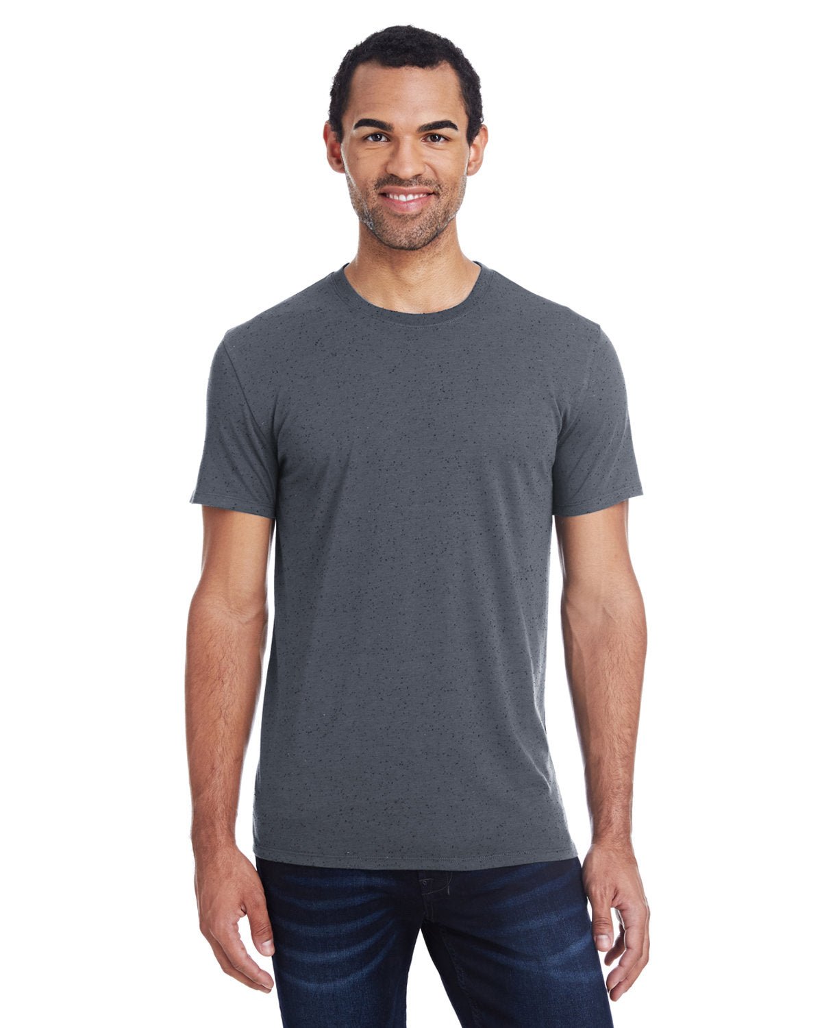 103A-Threadfast Apparel-CHARCOAL FLECK-Threadfast Apparel-T-Shirts-1