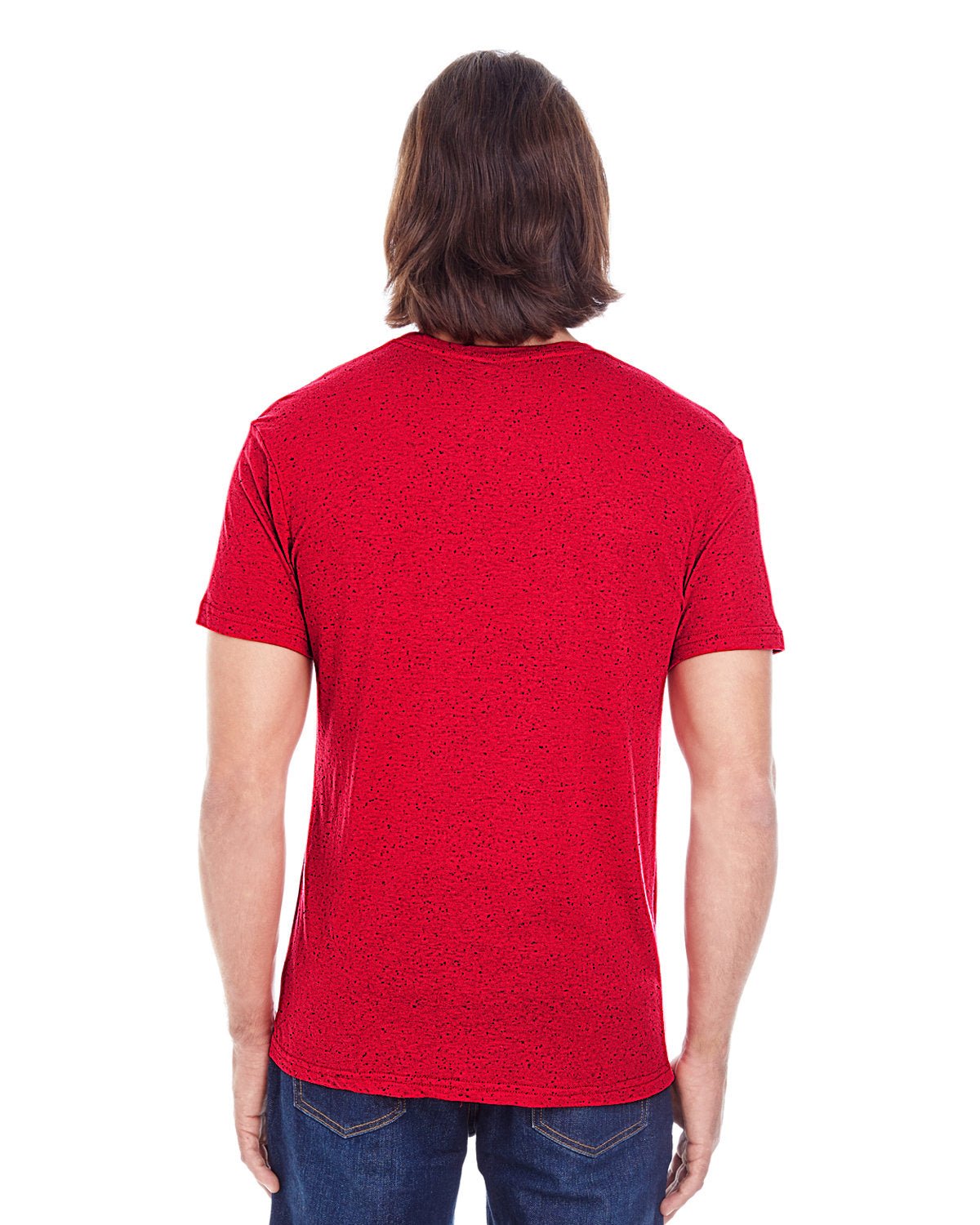 103A-Threadfast Apparel-RED FLECK-Threadfast Apparel-T-Shirts-2