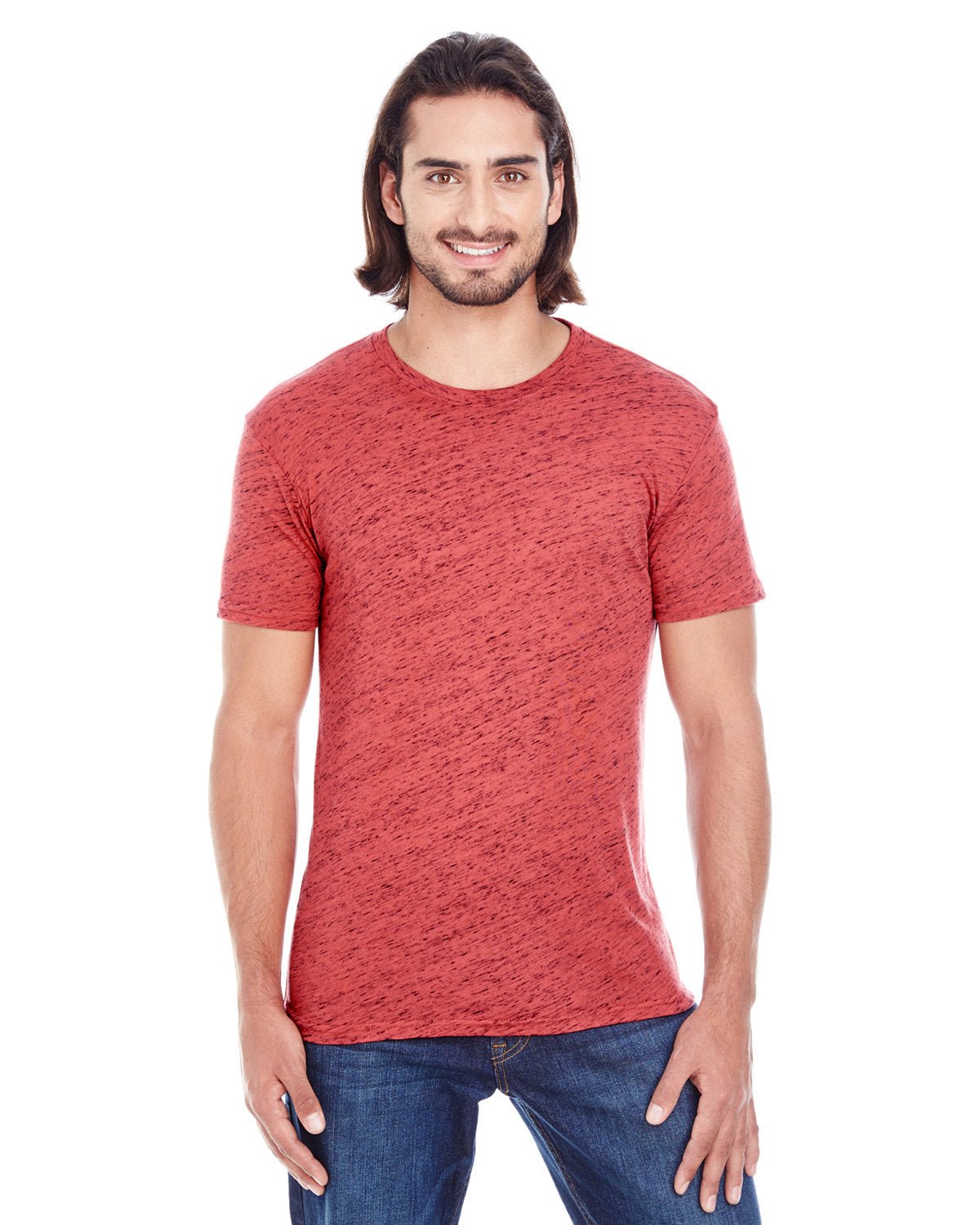 104A-Threadfast Apparel-RED BLIZZARD-Threadfast Apparel-T-Shirts-1