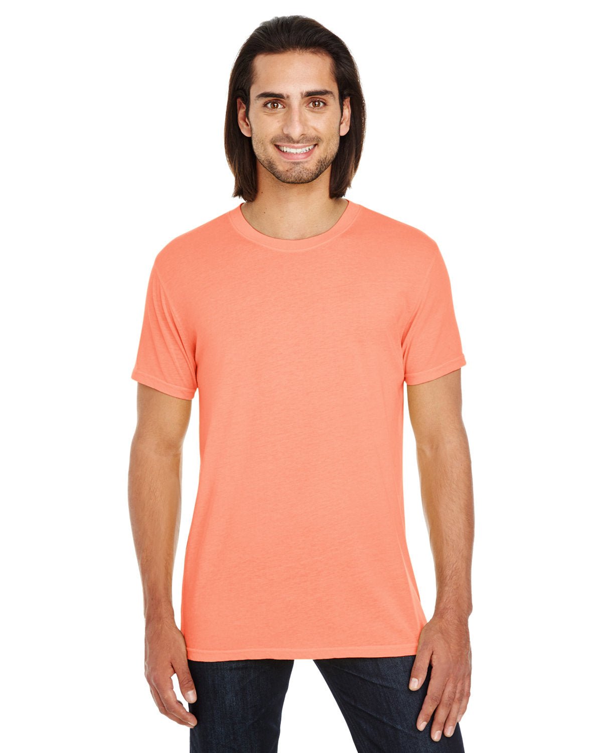 130A-Threadfast Apparel-TANGERINE-Threadfast Apparel-T-Shirts-1