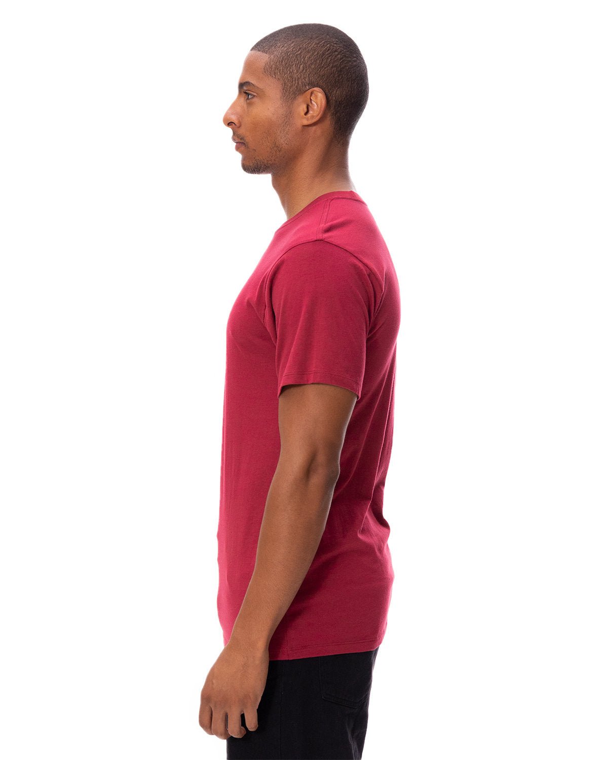 180A-Threadfast Apparel-BURGUNDY-Threadfast Apparel-T-Shirts-3