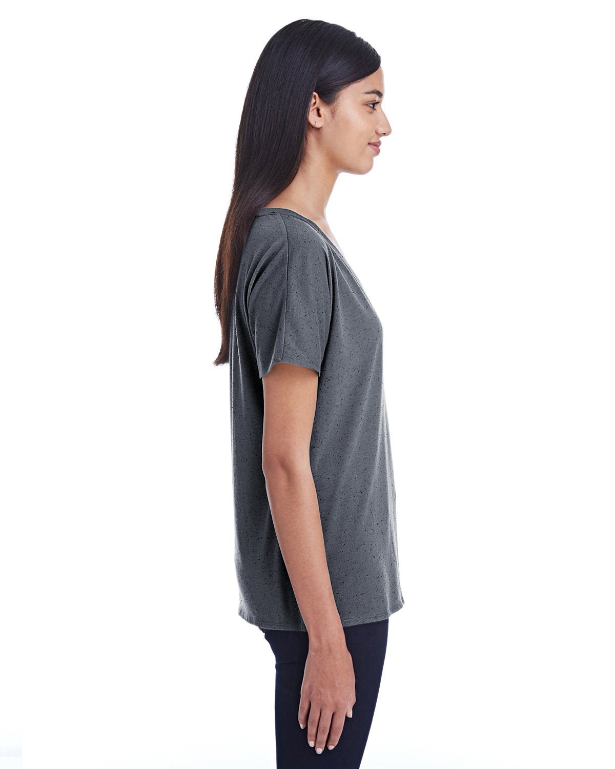 203FV-Threadfast Apparel-CHARCOAL FLECK-Threadfast Apparel-T-Shirts-3